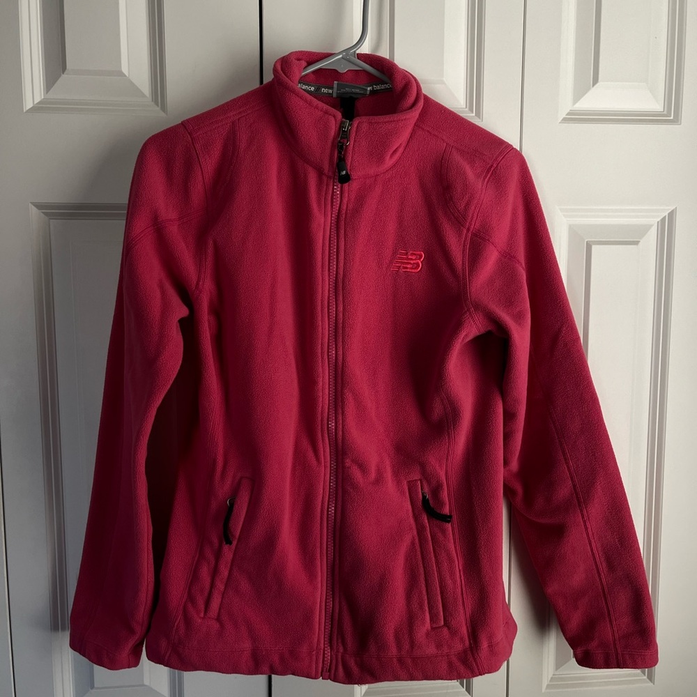 NEW BALANCE Pink Fleece Jacket